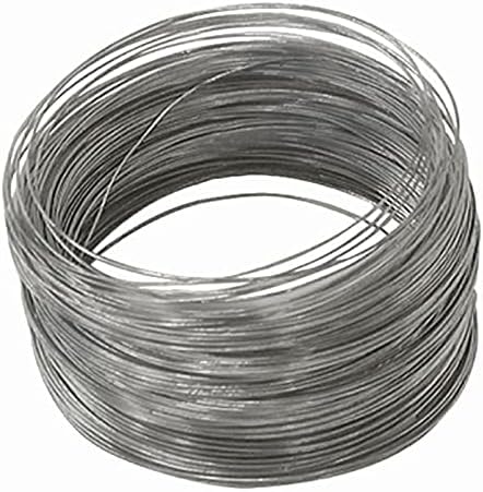 OOK 100 ft #28 Galvanized Hobby Wire Coil 5 lb Strength | Steel Craft Wire for DIY Projects, Floral Arrangements, Hanging & Binding | Corrosion-Resistant Utility Wire