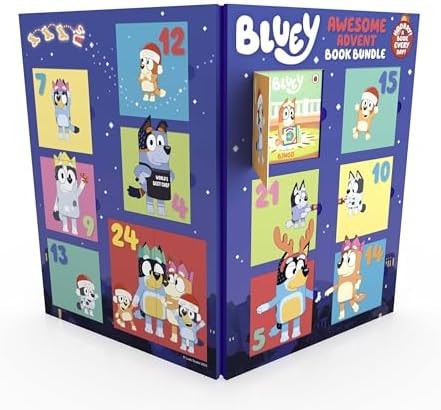 Bluey: Awesome Advent Calendar Book Bundle