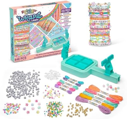 Rainbow Loom Wrap it Loom Bracelet Maker - DIY Friendship Jewelry Kit