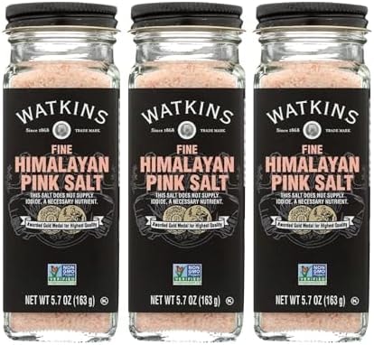 Watkins Fine Himalayan Pink Salt, 5.7 Ounce,(Pack of 3)