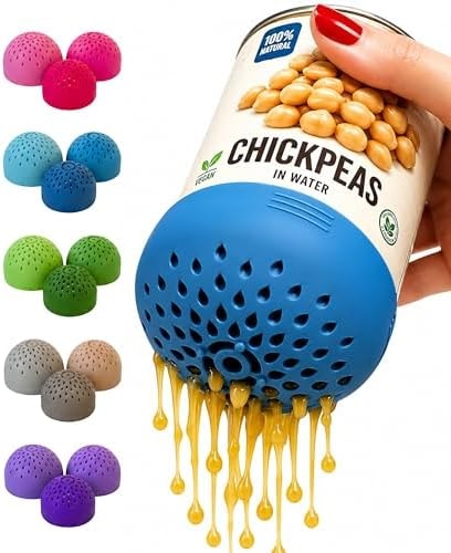 SIFTR Can Strainer for Canned Goods - Set of 3 Space Saving Colanders