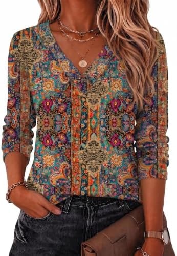 Zeagoo Long Sleeve Shirts for Women Business Casual Tops Loos Fall Blouses