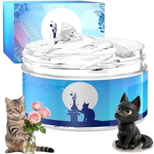 Clear Exhibit Gel for Museum, 6.7 oz Reusable Museum Putty, Removable & No Residue Adhesive Gel Wax for Securing Collectibles, Antiques & Decorations, Prevent Falling, Sliding & Vibration