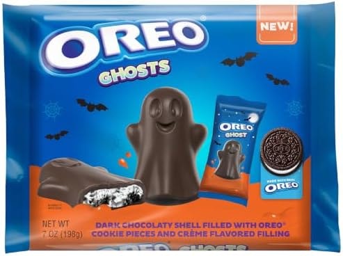 Frankford Oreo Ghosts Halloween Candy Bag, 7 Ounces