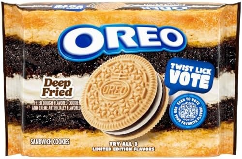 OREO Deep Fried Sandwich Cookies, Limited Edition, 11.46 oz