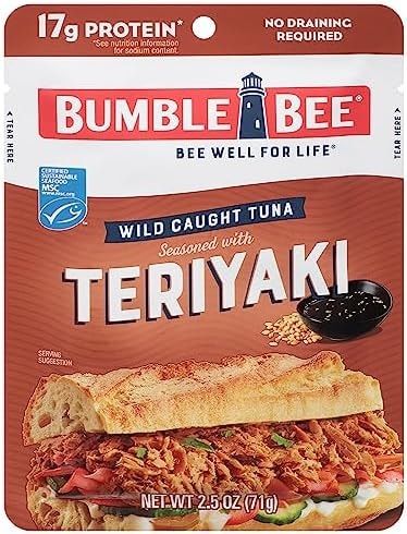 Bumble Bee Teriyaki Seasoned Tuna Pouch, 2.5 oz