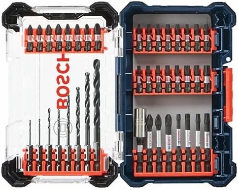 BOSCH DDMSD40-40 pc. Driven Impact Screwdriving and Drilling Custom Case Set