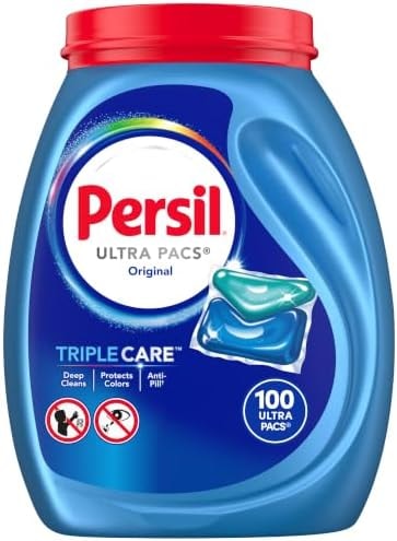 Persil Original Ultra Pacs Laundry Detergent, 100 Count