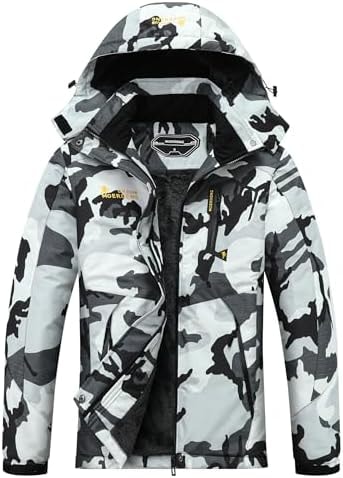 MOERDENG Women's Ski Jacket Warm Winter Coat Snowboarding Jacket