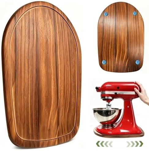 Mixer Slider Mat for KitchenAid Stand Mixer,4.5-5Qt Tilt-Head Pine Brown
