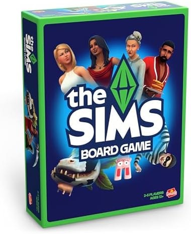Goliath The Sims Board Game | Family Strategy Game | Craft Your Story, Collect Matching SIMbols | 2-5 Players, Ages 12+
