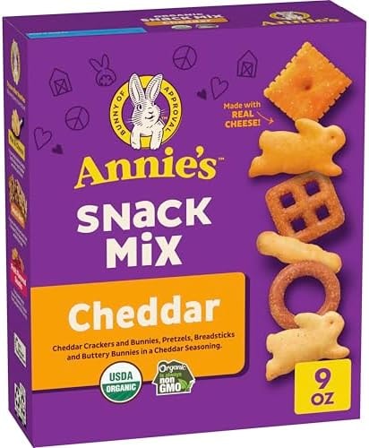 Annie's Organic Cheddar Snack Mix, 9 oz