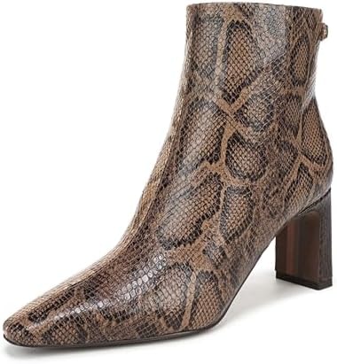 Sam Edelman Women's Saige Ankle Boot, Truffle Brown Light Sand, 9.5 Medium