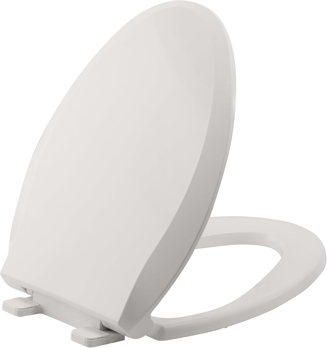 GarveeLife Toilet Seat, Safe PP Material, Quiet-Close, Easy Installation & Release with Included Hardware, Universal Fit for Standard Toilets