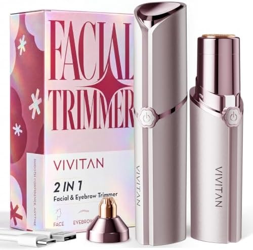 Flawless Facial Hair Removal for Women - Face Shaver & Eyebrow Razor, Gifts
