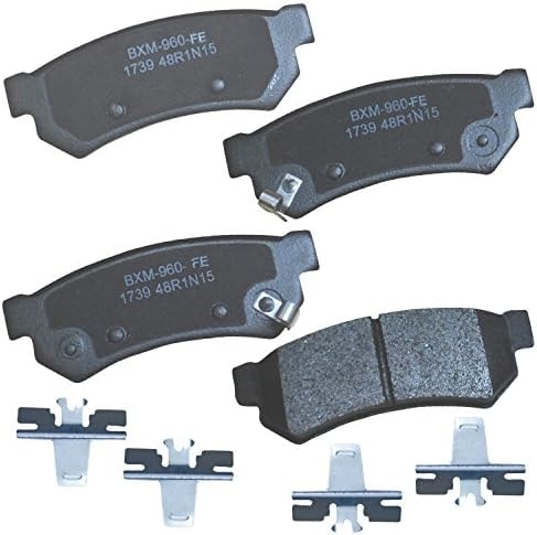 Bendix Premium SBM1739 Semi-Metallic Rear Brake Pads for Chevrolet Spark EV 2016-2014