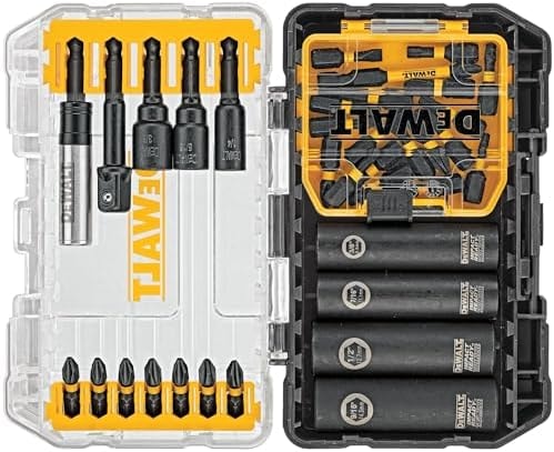 DEWALT Screwdriver Bit Set, Impact Driver Bit Set, FlexTorq, 35-Piece (DWA2T35IR)