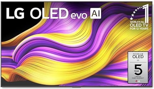 LG 65-Inch OLED evo AI 4K G5 Series Smart TV (OLED65G5WUA, 2025)