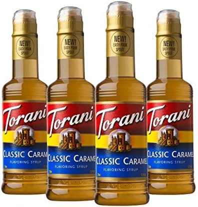 Torani Classic Caramel Syrup 12.7 Ounce, 4 Count