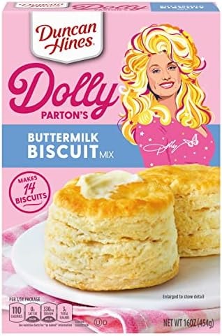 Duncan Hines Dolly Parton's Buttermilk Biscuit Mix, 16 oz.