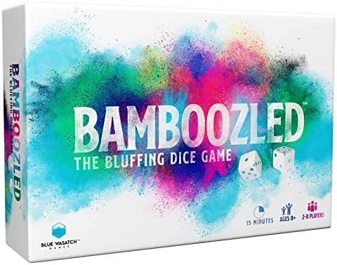 Bamboozled - A Hilariously Fun Bluffing Dice & Card Game, Family-Friendly Party Game for Kids, Teens & Adults, Ages 8+, Fast and Easy to Learn
