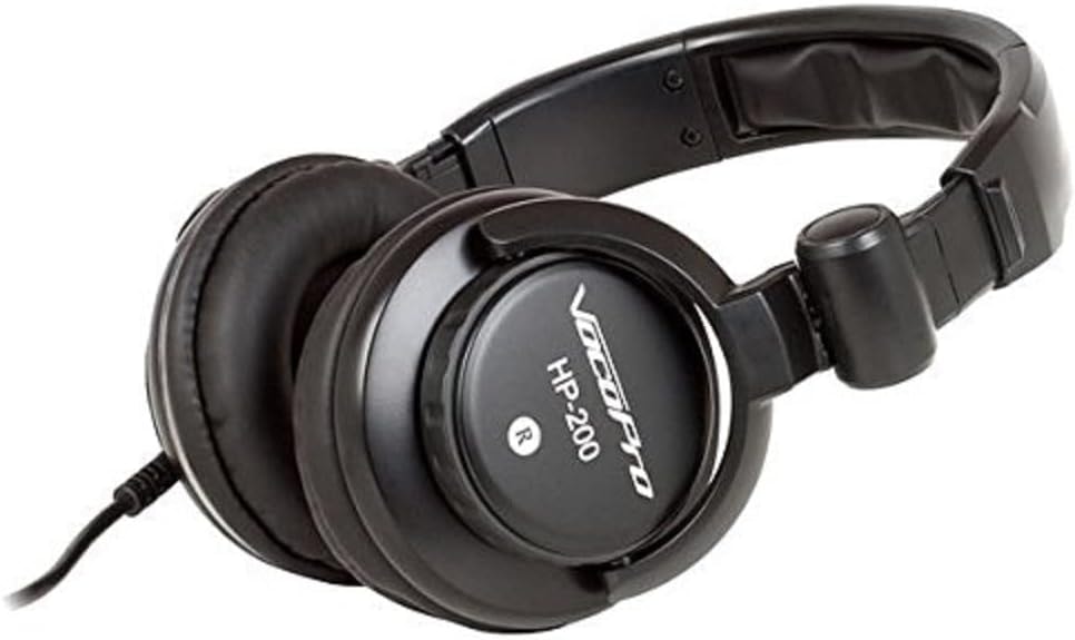 VocoPro HP-200 Professional Monitoring Headphones