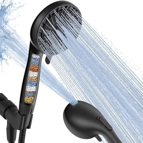 Filtered Shower Head with Handheld,High Pressure Shower Heads with Filters