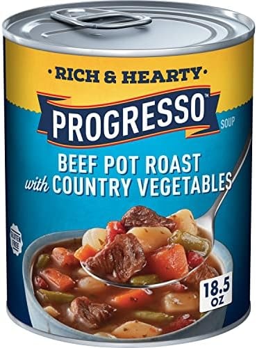 Progresso Rich & Hearty Beef Pot Roast with Country Vegetables Soup 18.5 oz