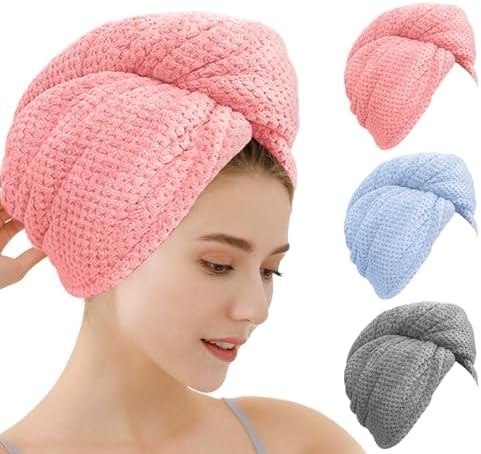Stocking Stuffers for Teen Girls Women Microfiber Hair Towel for Women