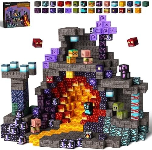 GobiDex Magnetic Blocks Building Toys Kids STEM Sensory Gift for Birthday