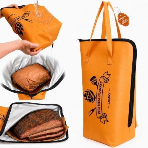 LAGANV BBQ Blanket for Resting Meat - 21.6" Insulated Meat Resting Bag