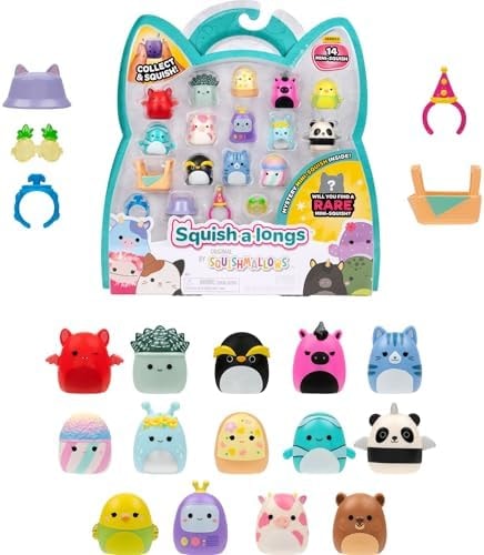 Squish-a-longs Mini-Squish 14-Pack (Wave 5, Style 1)