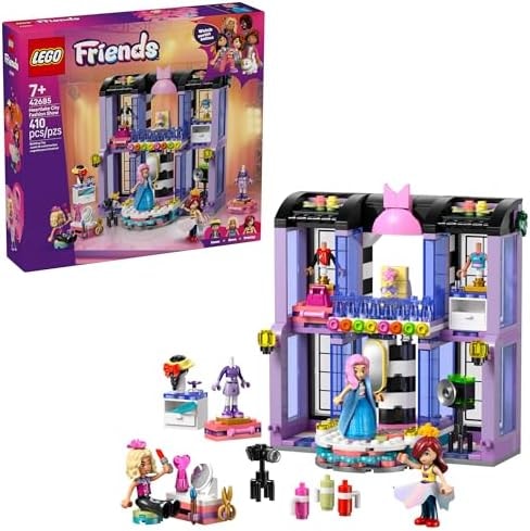 LEGO Friends Heartlake City Fashion Show Building Toy for Girls & Boys - Pretend Play Set for Kids, Ages 7+ - W/Paisley, Liann & Nova Minidolls & Accessories - Gift Idea for Birthdays - 42685