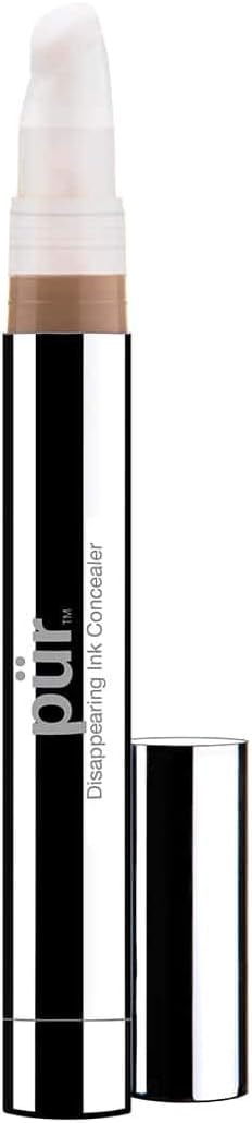 PÜR MINERALS Disappearing Ink 4-in-1 Concealer Pen, Tan, 0.12 Fl Oz (Pack of 1)