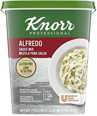Knorr Professional Alfredo Sauce Mix Tubs, 16.01 Oz, 4 Pack