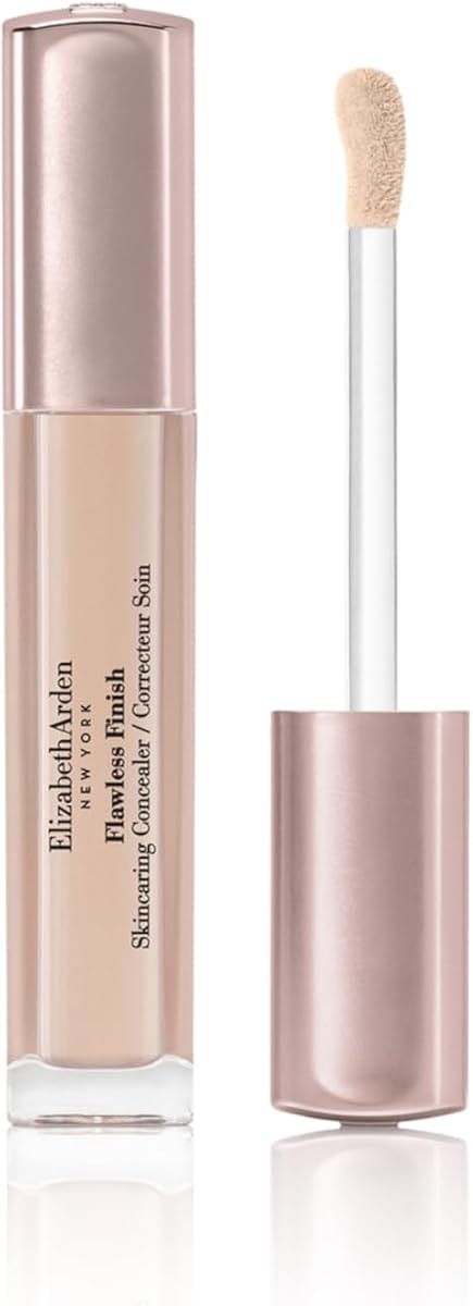 Elizabeth Arden Flawless Finish Skincaring Concealer with Hyaluronic Acid, Vitamin C and E, 245 (Light Medium), 0.2 oz