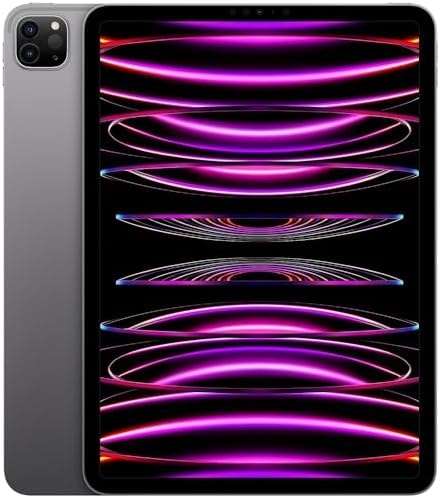 2022 Apple iPad Pro (11-inch, Wi-Fi + Cellular, 2TB) - Space Gray (Renewed)
