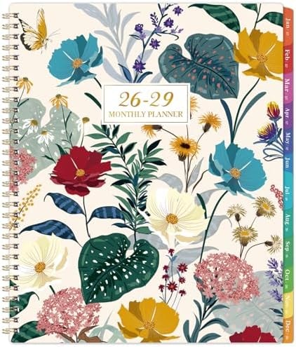 2026-2029 Monthly Planner - 3 Year Monthly Planner 2026-2029