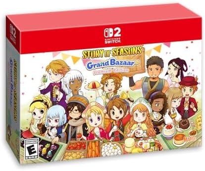 STORY OF SEASONS: Grand Bazaar - Premium Edition - Nintendo Switch 2