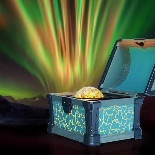 L LOHAS LED Galaxy Projector Night Light, Galaxy & Northern Lights Effect