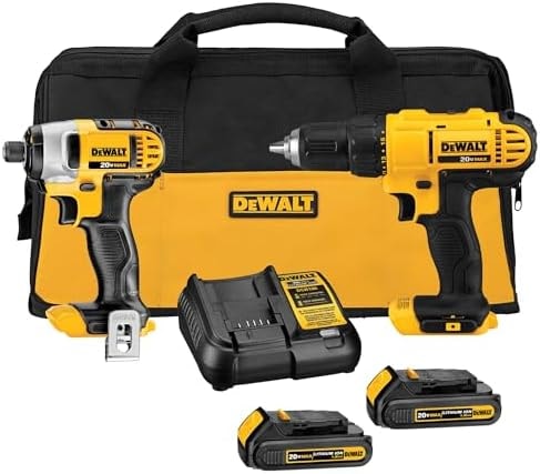 DEWALT 20V MAX Drill and Impact Driver (DCK240C2)
