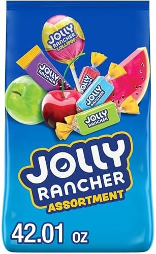 JOLLY RANCHER Assorted Fruit Flavored Candy Bulk Bag, 42.01 oz