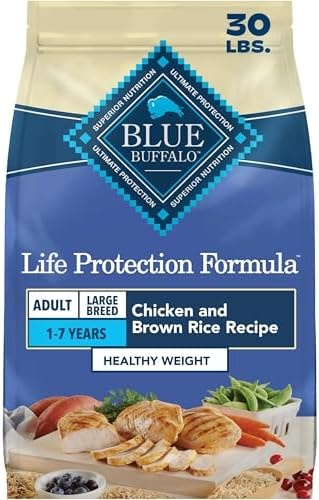 Blue Buffalo Life Protection Formula Healthy Weight Large Dog Food, 30 lb