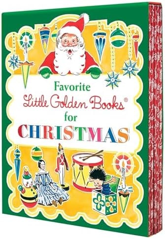 Favorite Little Golden Books for Christmas 5-Book Boxed Set: The Animals' Christmas Eve; The Christmas Story; The Little Christmas Elf; The Night ... The Poky Little Puppy's First Christmas