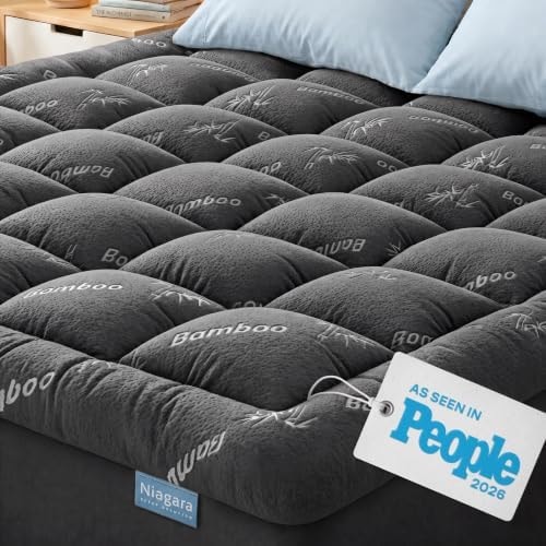 Niagara Sleep Solution Ultra Soft & Cooling Mattress Topper - Queen Size