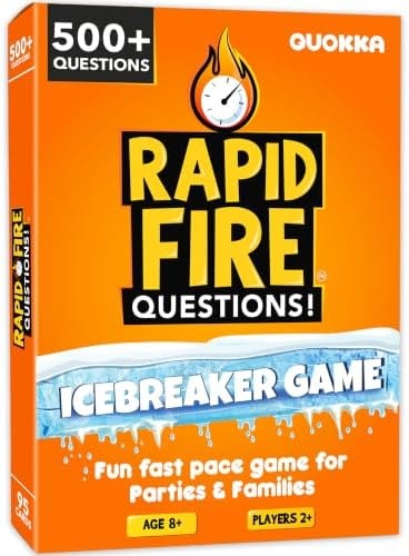Icebreaker Cards with 500+ Questions - Family Conversation Cards Game