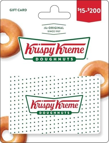 Krispy Kreme Physical Gift Card - $25