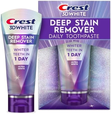 Crest 3DWhite Brilliance Deep Stain Remover Ultra White Toothpaste - 2.1oz