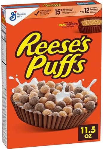 General Mills, Reese's Puffs Chocolatey Peanut Butter Cereal