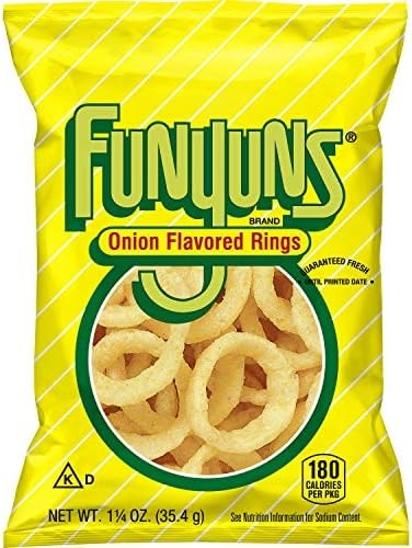 Funyuns Onion Flavored Rings, 1.25 Ounce (Pack of 64)